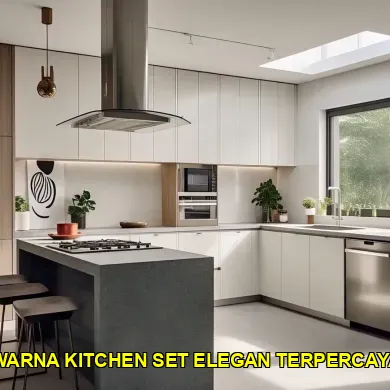 Panduan Memilih Warna Kitchen Set Elegan untuk Dapur Anda